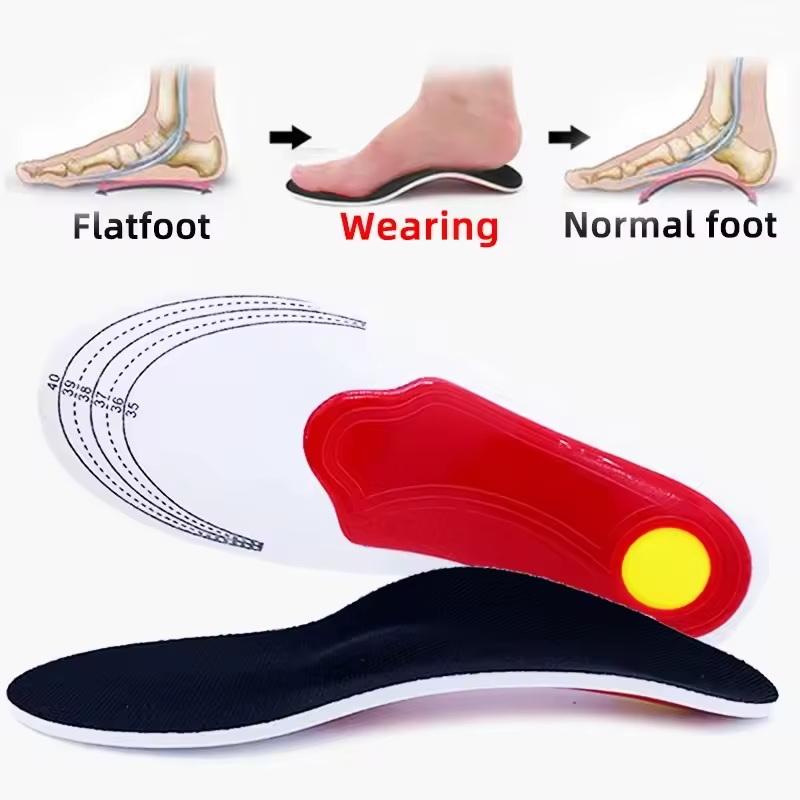 Women'S Shoes High Arch Support - プレミアム整形外科用高アーチサポートインソール ジェルパッド 3Dアーチサポート 扁平足用 女性男性用整形外科用ワークシューズソール 足の痛み対策