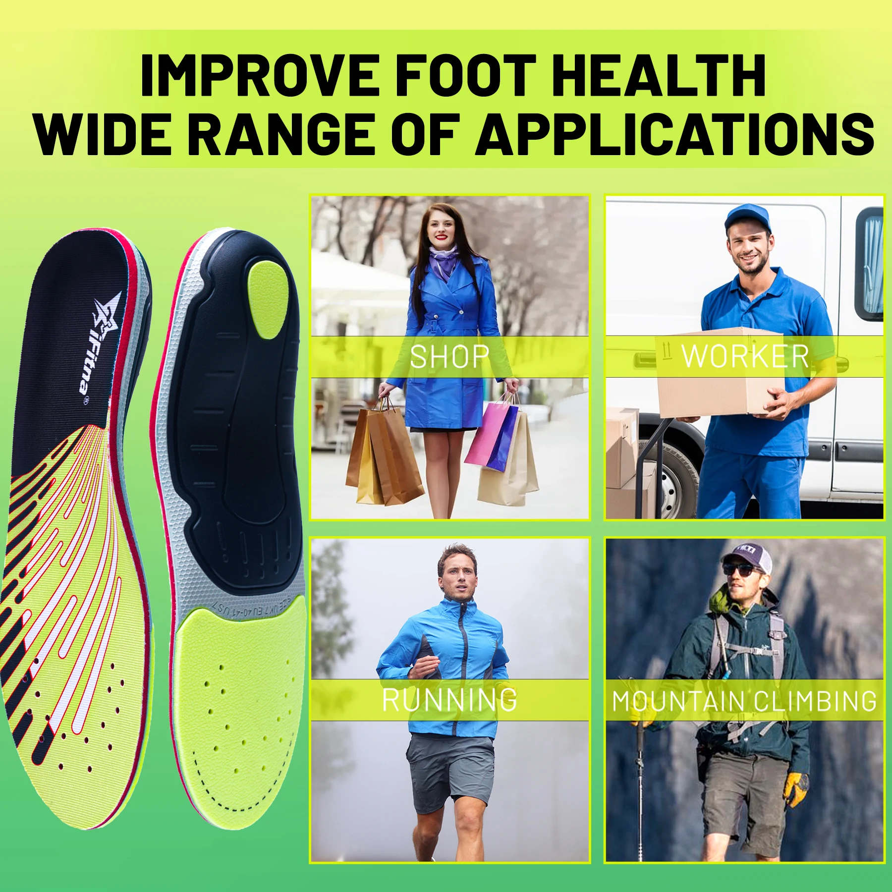 足底筋膜炎整形外科インソール鎮痛偏平足高アーチサポート男性女 - Women'S Shoes High Arch Support のレビューと価格