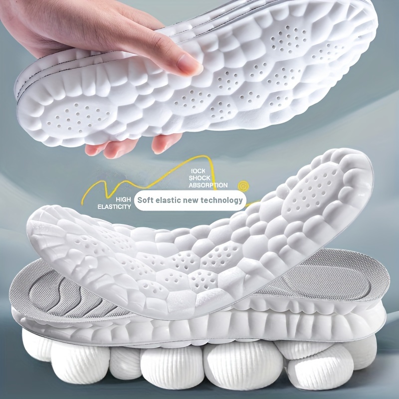 4D スポーツインソールソフト通気性高弾性衝撃吸収ランニング - Women'S Shoes High Arch Support のレビューと価格