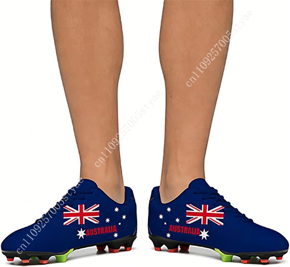 オーストラリア国旗フットボールシューズ男性女性サッカーシュー - Women Shoes In Australia のレビューと価格