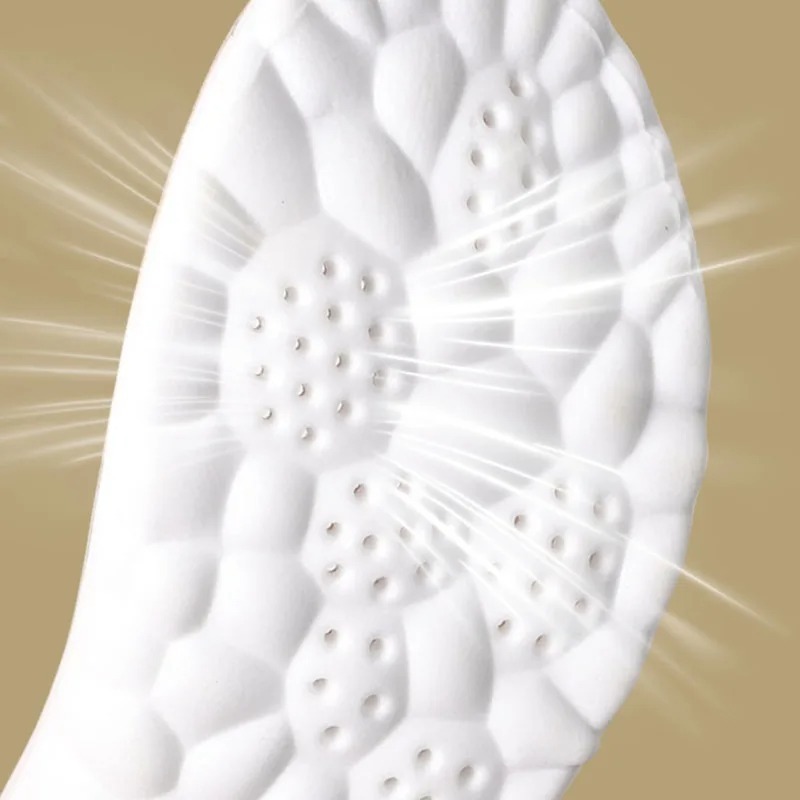 1 ペアフェイクレザーラテックスインソール高弾性アーチサポー - Women'S Shoes High Arch Support のレビューと価格