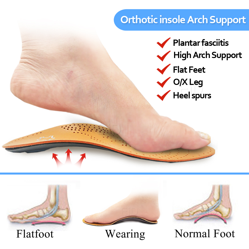 Eid-男性と女性のための整形外科用靴,革のインソール,扁平 - Women'S Shoes High Arch Support のレビューと価格