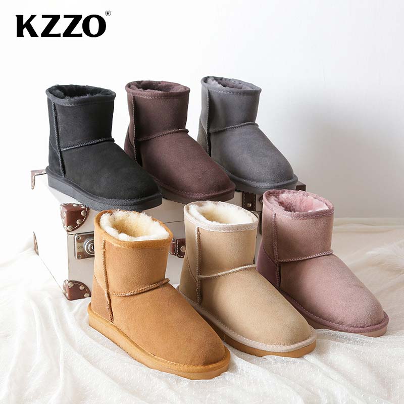 Kzzo australia-女性のクラシックなシープスキン - Women Shoes In Australia のレビューと価格