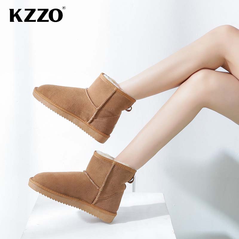 Kzzo australia-女性のクラシックなシープスキン - Women Shoes In Australia のレビューと価格