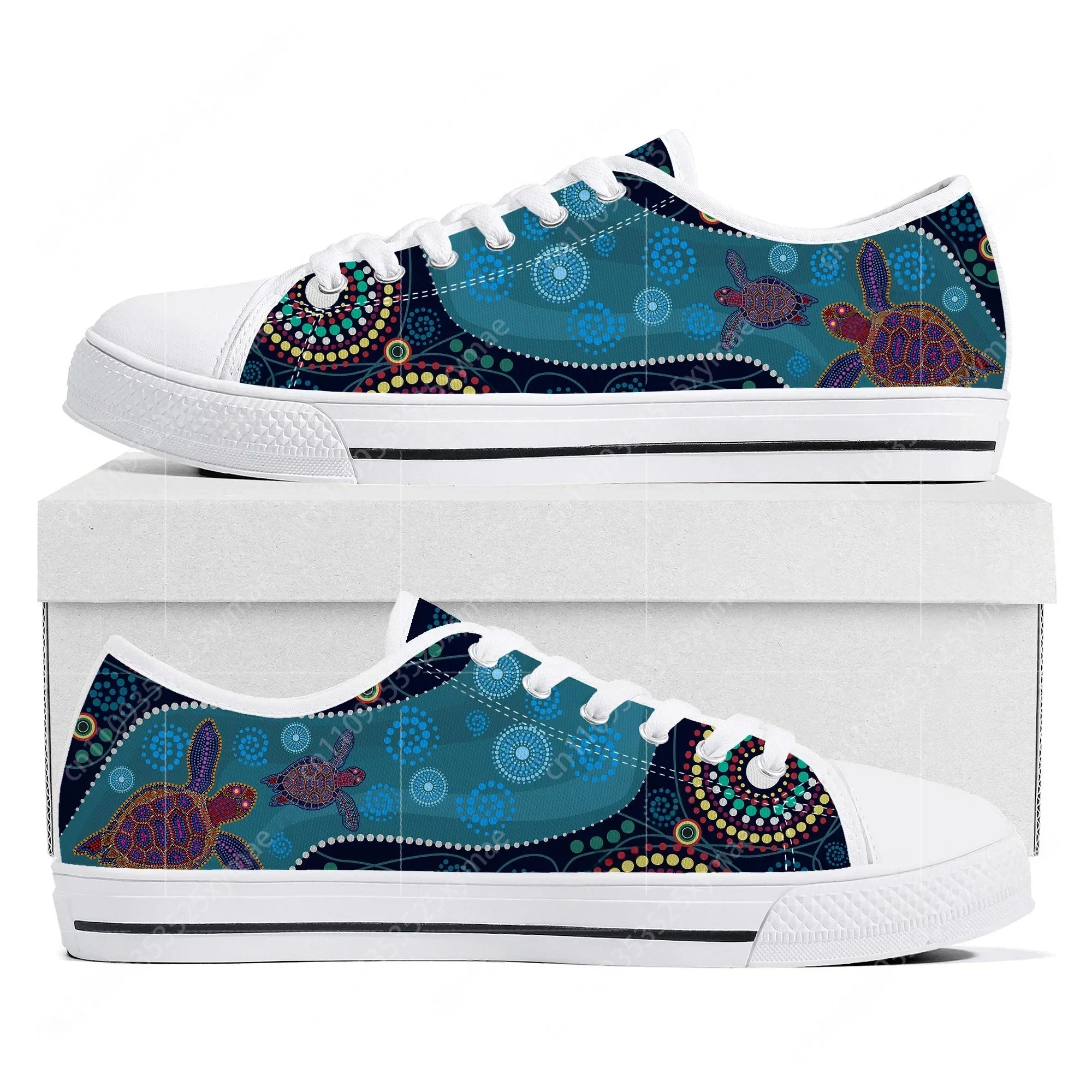 オーストラリアアボリジニ タートル インディジナスアートデザ - Women Shoes In Australia のレビューと価格