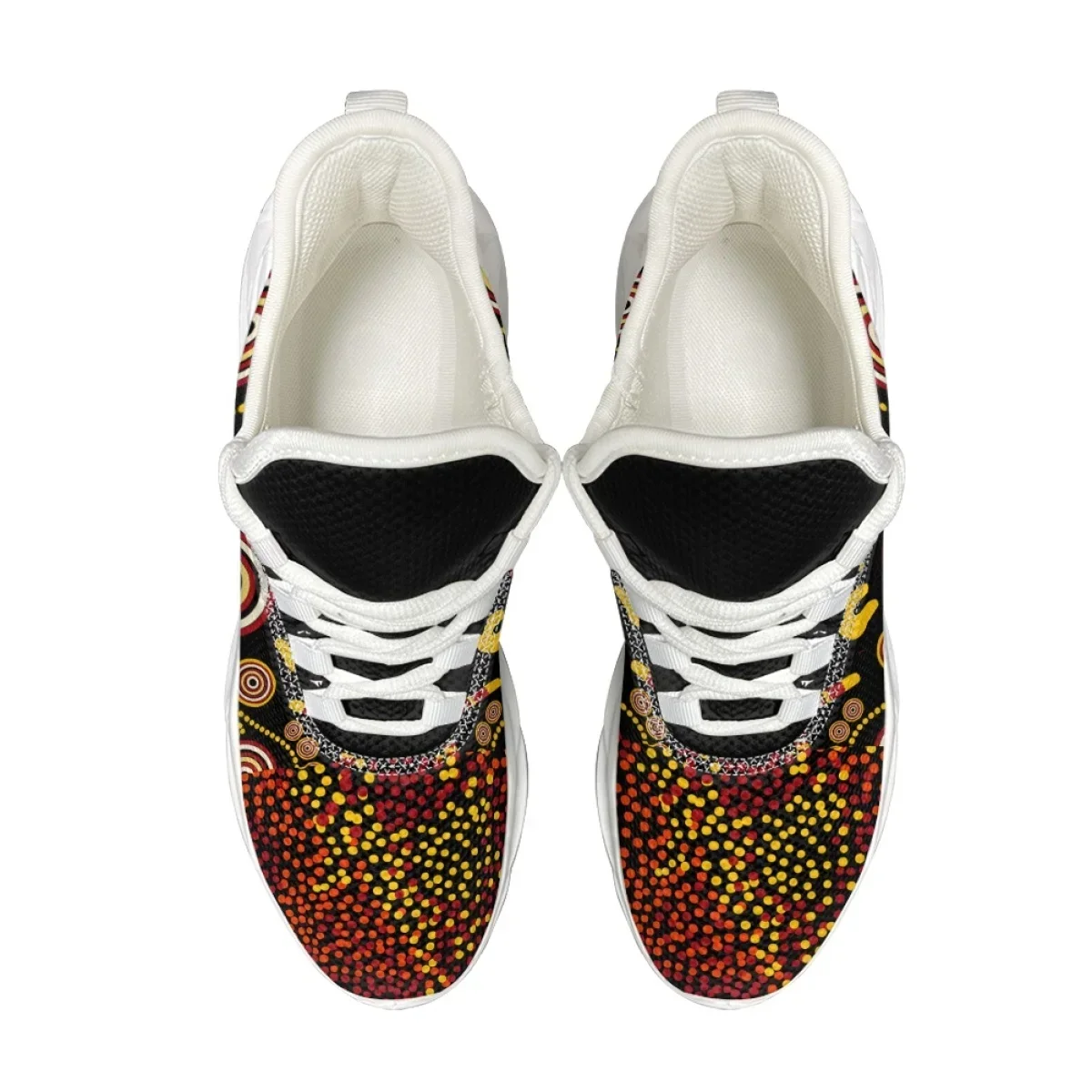 オーストラリアアボリジニデザイナースニーカー先住民トカゲアー - Women Shoes In Australia のレビューと価格
