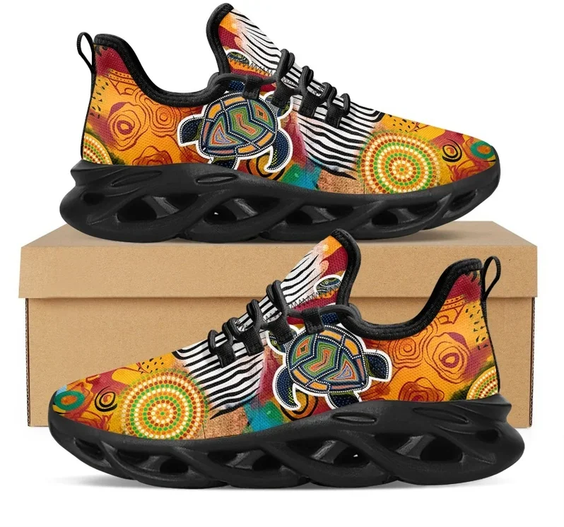 オーストラリアアボリジニ タートル インディジナスアートデザ - Women Shoes In Australia のレビューと価格